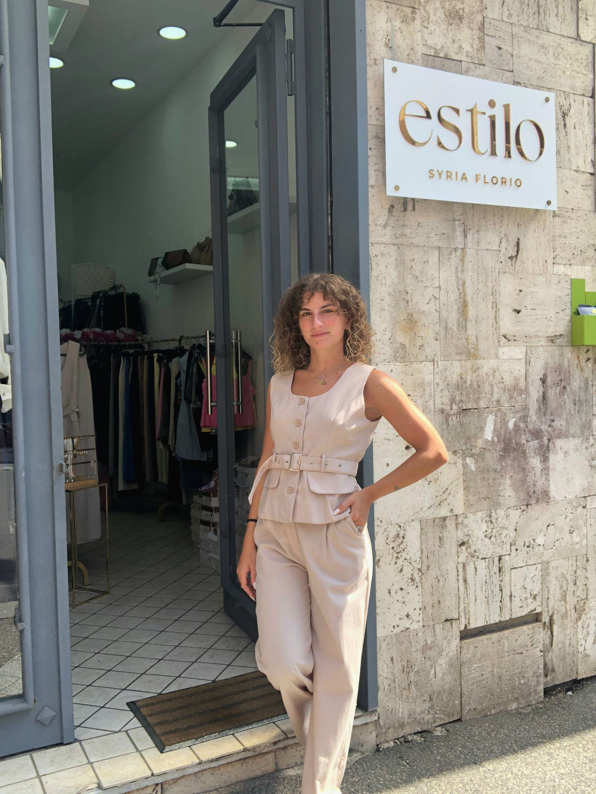 Coordinato smanicato Helena